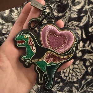 Coach Rexy Dinosaur embellished bag charm